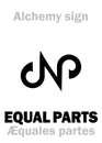 Alchemy: EQUAL PARTS (Ana partes ÃÂ¦quales)